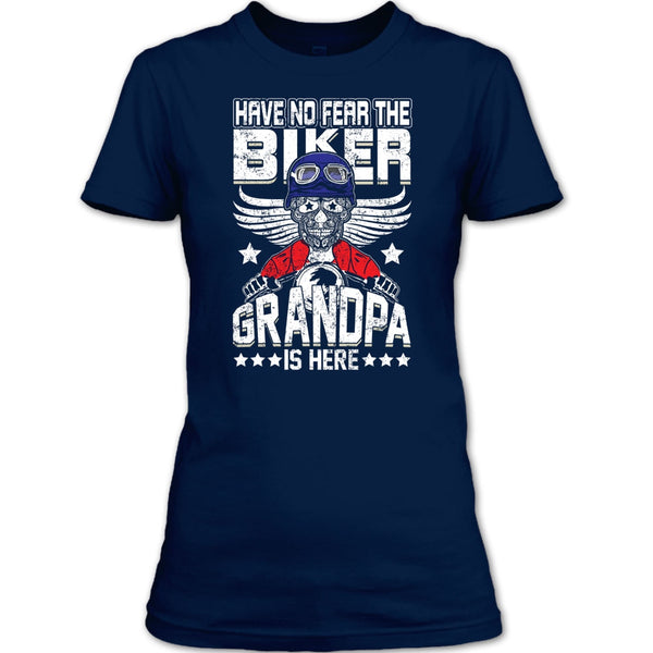 Have No Fear The Biker T Shirt, Coolest Biker Grandpa T Shirt