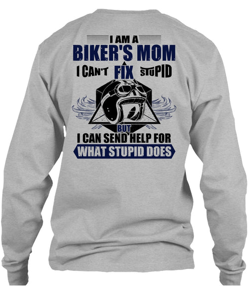 I Am A Biker's Mom T Shirt, I Love Biking T Shirt