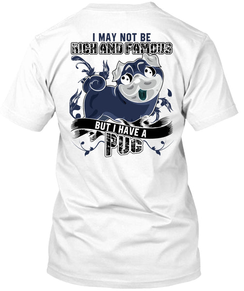 A black t-shirt with the shopify logo