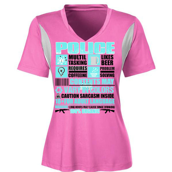 Police Multitasking T Shirt, I Love Police T Shirt, Awesome T-Shirts