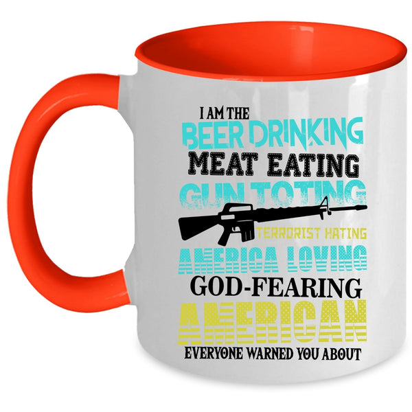 I Am The American Coffee Mug, I Am The Beer Drinking Accent Mug