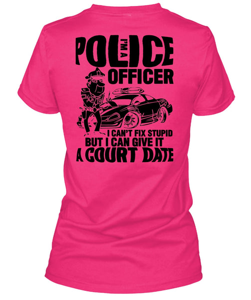 I'm A Police Officer T Shirt, I Love Police T Shirt