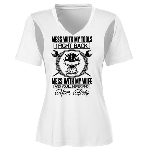 Mess With My Wife T Shirt, I Love Mechanic T Shirt, Awesome T-Shirts