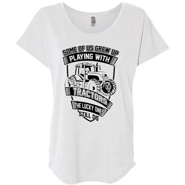 Playing With Tractors T Shirt, I Love Trucking T Shirt, Awesome T-Shirts