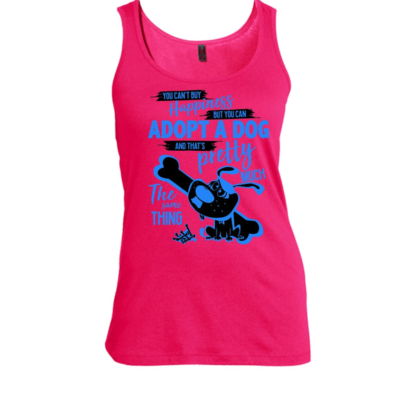 You Can't Buy Happiness T Shirt, I Love Adoting A Dog T Shirt, Awesome t-shirts