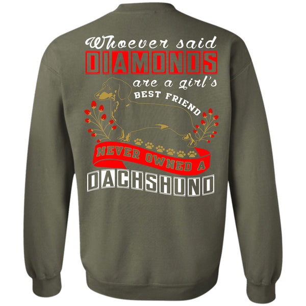 Never Owned A Dachshund T Shirt, I Love My Dog Sweatshirt
