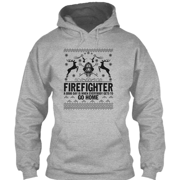Firefighter Merry Christmas T Shirt, Merry Christmas Gift T Shirt