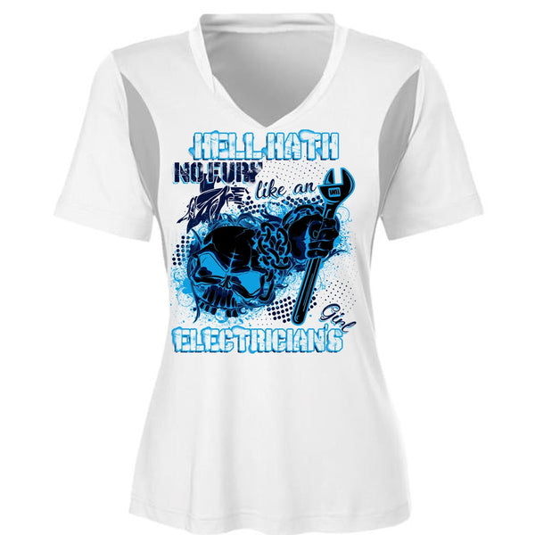 Like An Electrician's Girl T Shirt, I Love Electrician T Shirt, Awesome T-Shirts