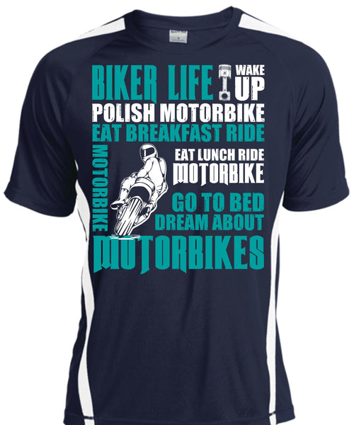 Biker Life T Shirt, Dream About Motorbikes T Shirt, Cool Shirt