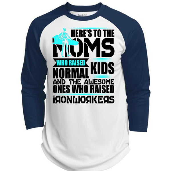Who Raised Ironworkers T Shirt, I Love Ironworker T Shirt, Awesome T-Shirts  (Polyester Game Baseball Jersey)