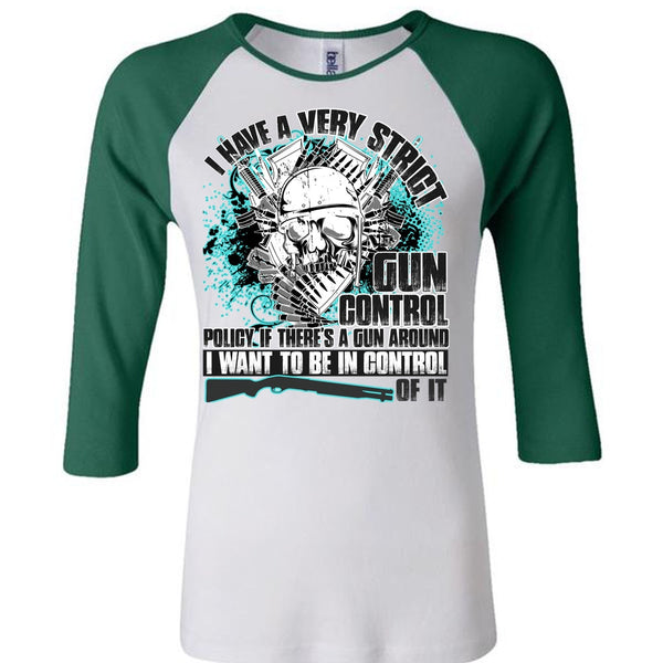 I Have A Very Strict Gun Control T Shirt, I Love Veteran T Shirt, Awesome T-Shirts