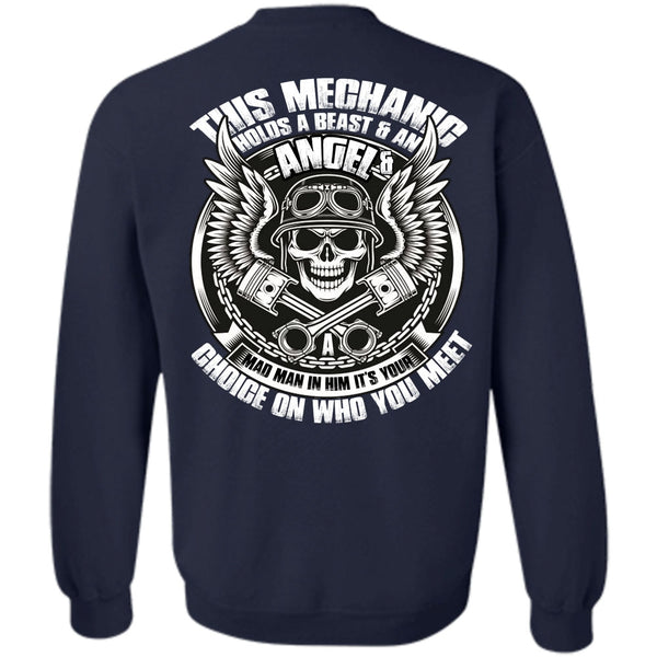 You Meet T Shirt, I Love Mechanic Sweatshirt