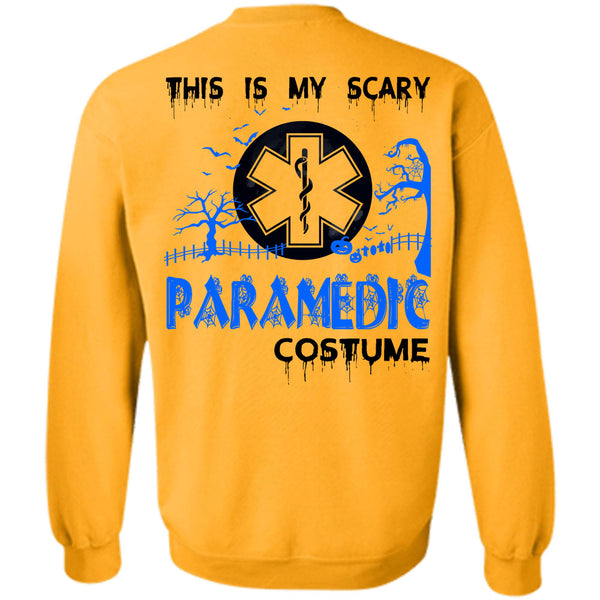 Wait For Halloween T Shirt, This Is My Scary Paramedic Costume Sweatshirt
