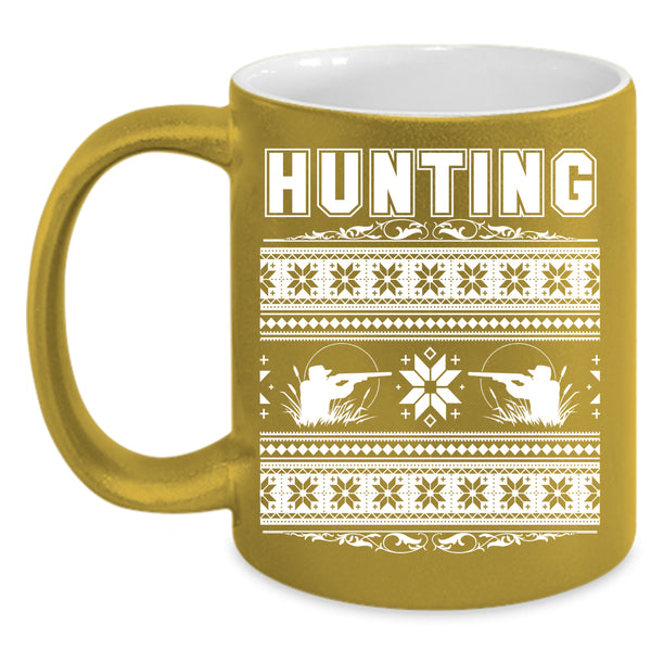 Hunting Coffee Mug, All I Want For Christmas Coffee Cup