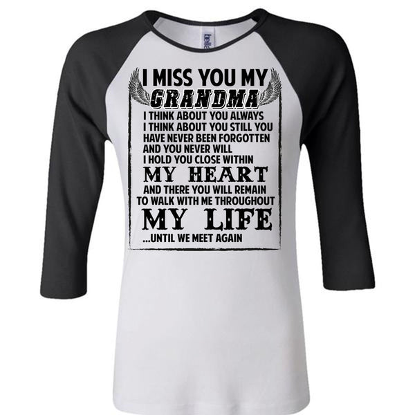 I Miss You My Grandma T Shirt, I Love Nana T Shirt, Awesome T-Shirts