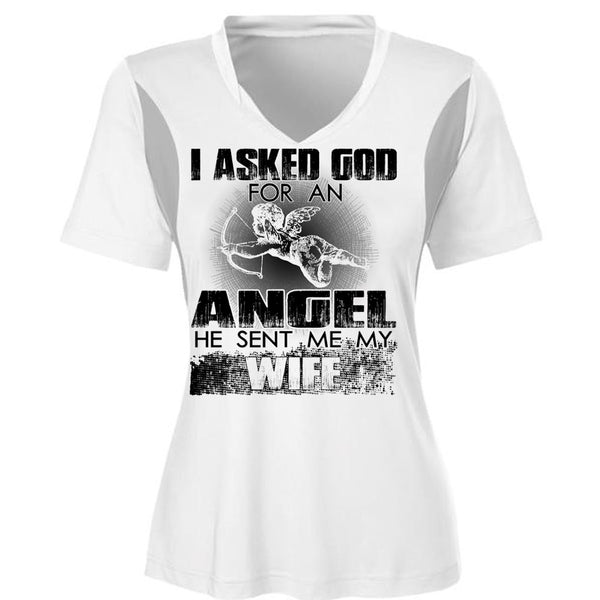 He Sent Me My Wife T Shirt, I Love Wife T Shirt, Awesome T-Shirts