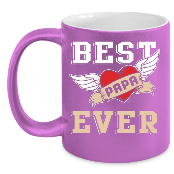 Best Papa Ever Coffee Mug, Awesome Gift For Papa Coffee Cup