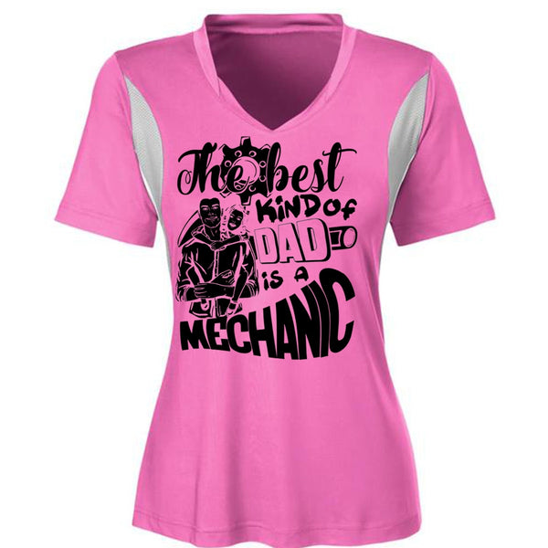 The Best Kind Of Dad Is A Mechanic T Shirt, I Love Mechanic T Shirt, Awesome T-Shirts