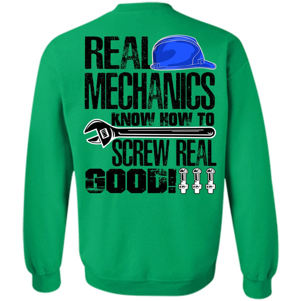I Love Mechanic T Shirt, Real Mechanics Sweatshirt