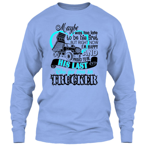 This Girls Loves Her Trucker T Shirt, I Love my Trucker T Shirt