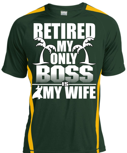 Retired My Only Boss Is My Wife T Shirt, Being A Husband T Shirt, Cool Shirt