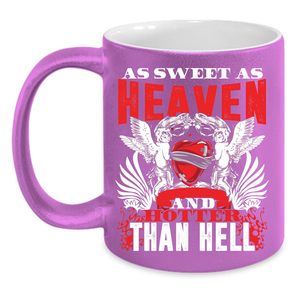 As Sweet As Heaven Coffee Mug, Hotter Than Hell Coffee Cup