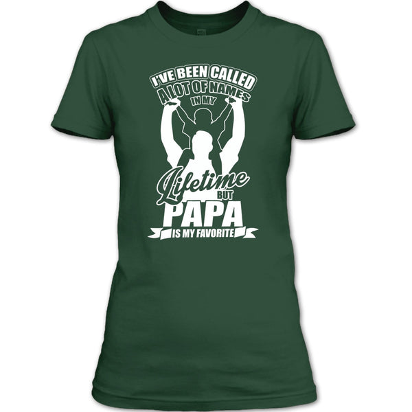 Papa Is My Favorite Name T Shirt, Happy Father's  Day T Shirt