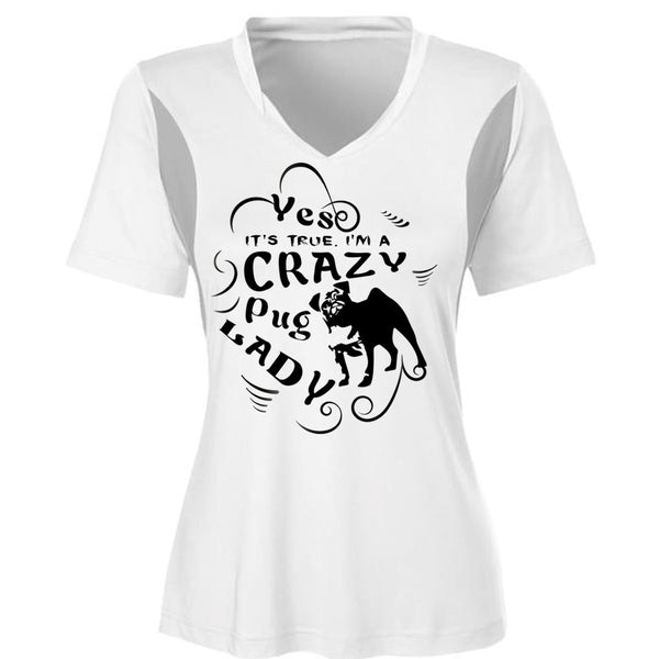 It's True I'm A Crazy Pug Lady T Shirt, I Love My Dog T Shirt, Favorite T Shirt