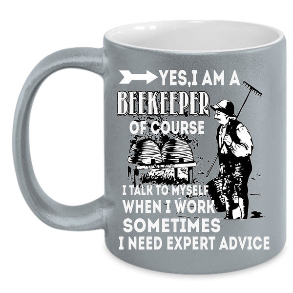 I Am A Beekeeper Coffee Mug, Cool Gift For Beekeeper Coffee Cup