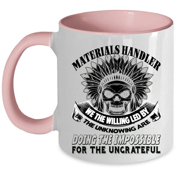 Cool Materials Handler Coffee Mug, Awesome Materials Handler Accent Mug