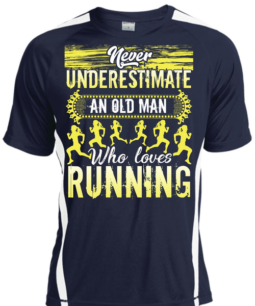 Old Man Who Loves Running T Shirt, Being A Runner T Shirt, Cool Shirt