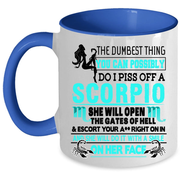 Birthday Gift For Daughter Coffee Mug, Scorpio Accent Mug