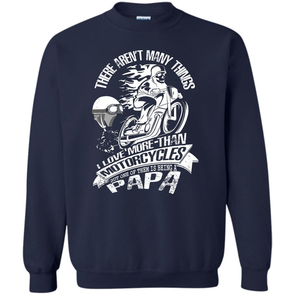 Being A Papa T Shirt, Coolest Biking Papa Sweatshirt