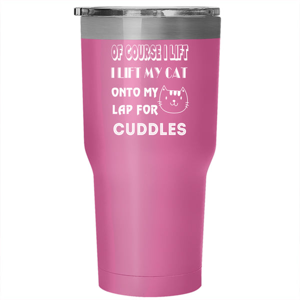 My Cat Tumbler 30 oz Stainless Steel, Cute Gift For Cat Lovers Travel Mug
