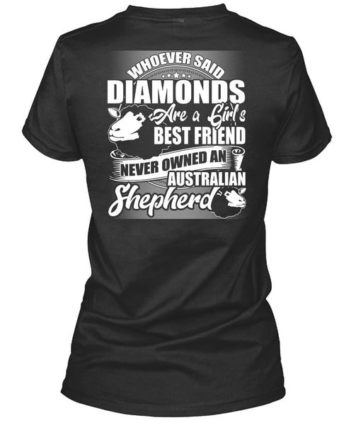 Never Owned An Australian Shepherd T Shirt, I Love My Dog T Shirt