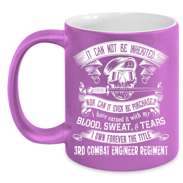 3RD Combat Engineer Regiment Coffee Mug, Cool Engineers Coffee Cup