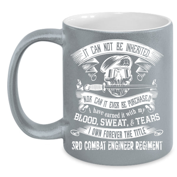 3RD Combat Engineer Regiment Coffee Mug, Cool Engineers Coffee Cup